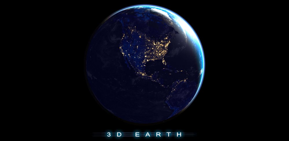 Cover Image of 3D Earth & Real Moon v1.1.22 MOD APK (Premium Unlocked)