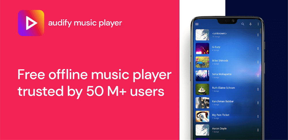 Cover Image of Audify Music Player v1.169.0 MOD APK (Premium Unlocked)