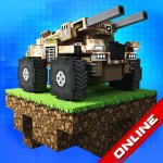 Cover Image of Blocky Cars Online v8.3.8 MOD APK + OBB (Damage Multiplier, God Mode)