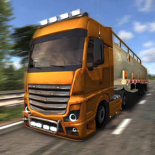 Cover Image of Euro Truck Evolution Simulator v3.1 MOD APK + OBB (Unlimited Money)