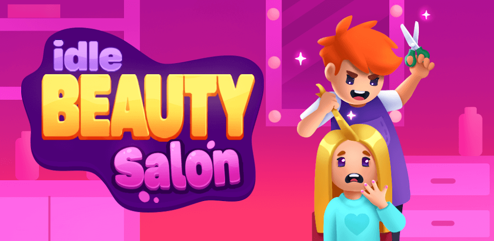 Cover Image of Idle Beauty Salon Tycoon v2.11.4 MOD APK (Instant Finished)