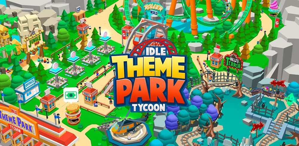 Cover Image of Idle Theme Park Tycoon v5.4.1 MOD APK (Unlimited Money)