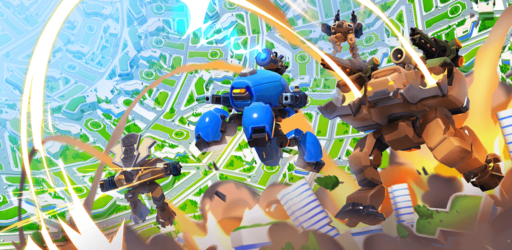 Cover Image of Little Big Robots v2.0.2 MOD APK (God Mode, Dumb Enemy)