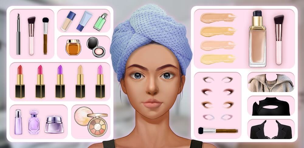 Cover Image of Makeup Stylist: DIY Makeup v2.301 MOD APK (Free Rewards)