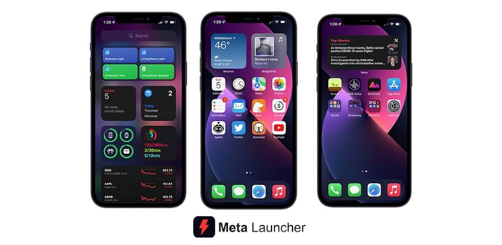 Cover Image of Meta Launcher v49 MOD APK (Full Paid, Removed ADS)