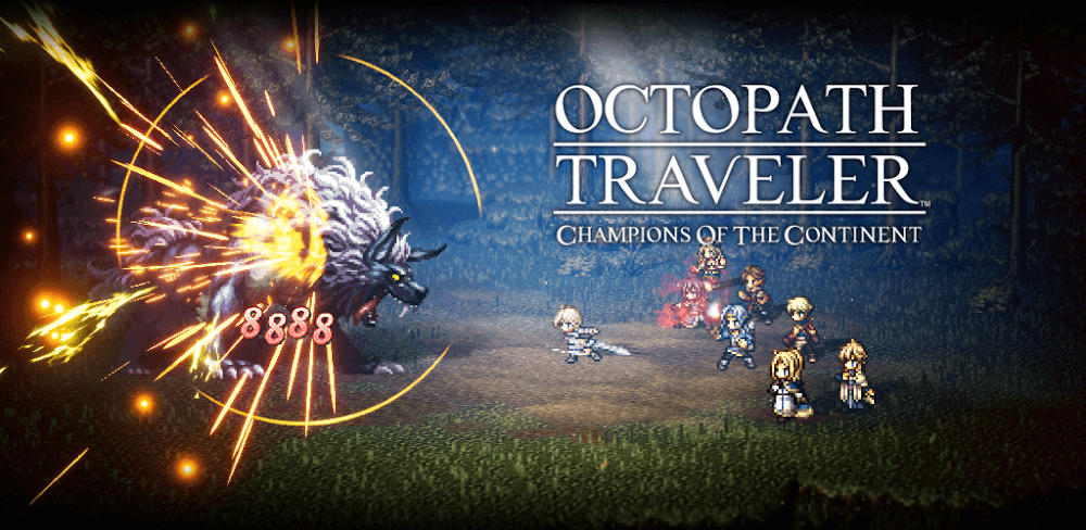 Cover Image of OCTOPATH TRAVELER v2.14.01 MOD APK (God Mode, Attack Multiplier)