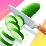 Cover Image of Perfect Slices v1.4.28 MOD APK (Unlimited Coins, Unlocked Level)