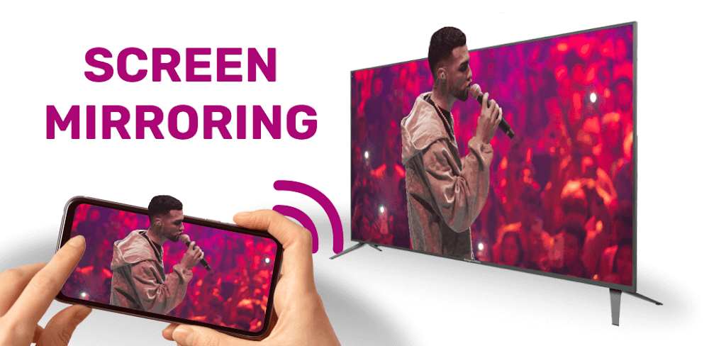 Cover Image of Screen Mirroring & Sharing v1.9.9 MOD APK (Premium Unlocked)