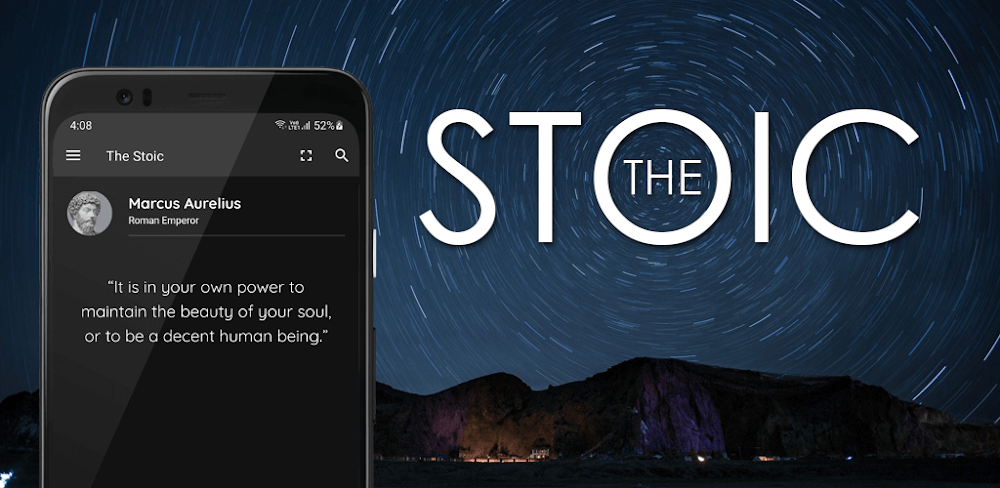 Cover Image of The Stoic v4.0.13 MOD APK (Premium Unlocked)