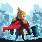 Cover Image of Thor War of Tapnarok v1.3.5 MOD APK (Unlimited Money/One Hit)