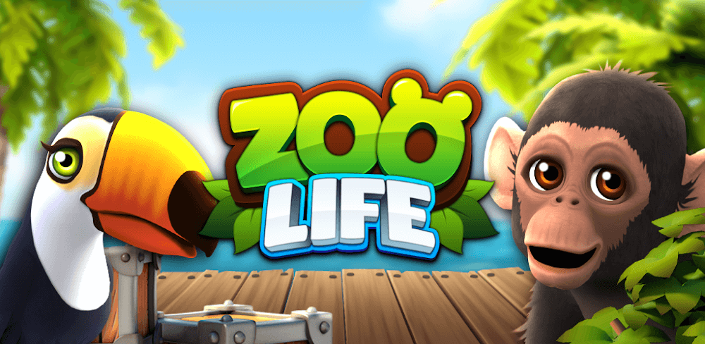 Cover Image of Zoo Life v3.1.1 MOD APK (Unlimited Money)