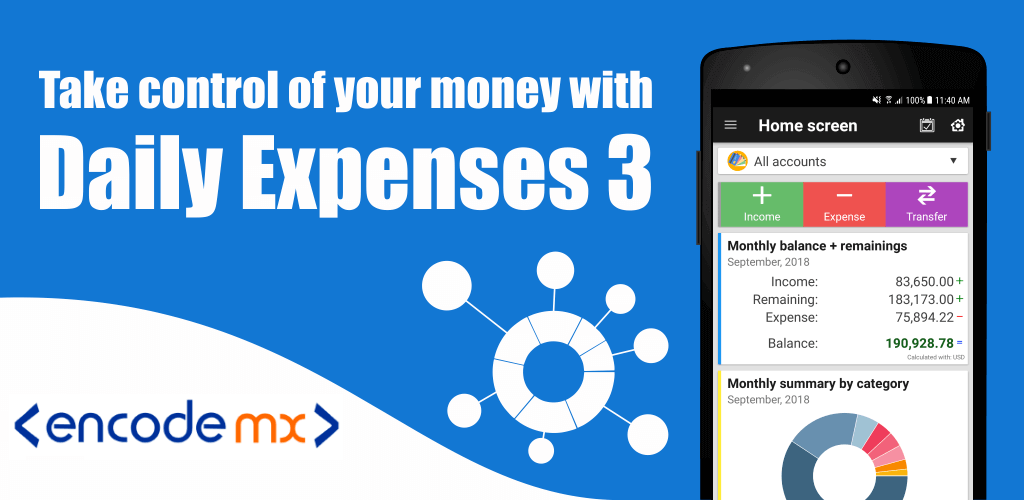 Cover Image of ily Expenses 3 v3.652.G MOD APK (Premium Unlocked)